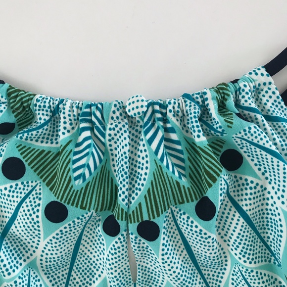 Sundress from Maggie London In Turquoise Print - Picture 6 of 8